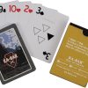 Ka-Bar Playing Cards Water Resistant White PVC