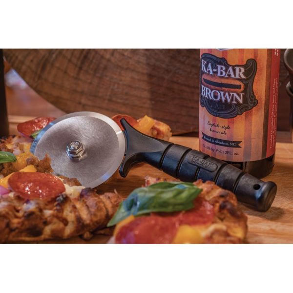 Ka-Bar Za Saw Pizza Cutter 440A Stainless Wheel