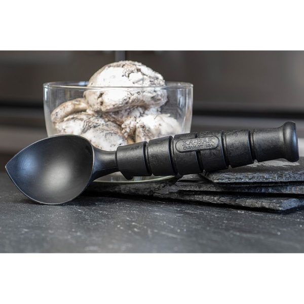 Ka-Bar Dessert Destroyer IC Scoop Black Creamid