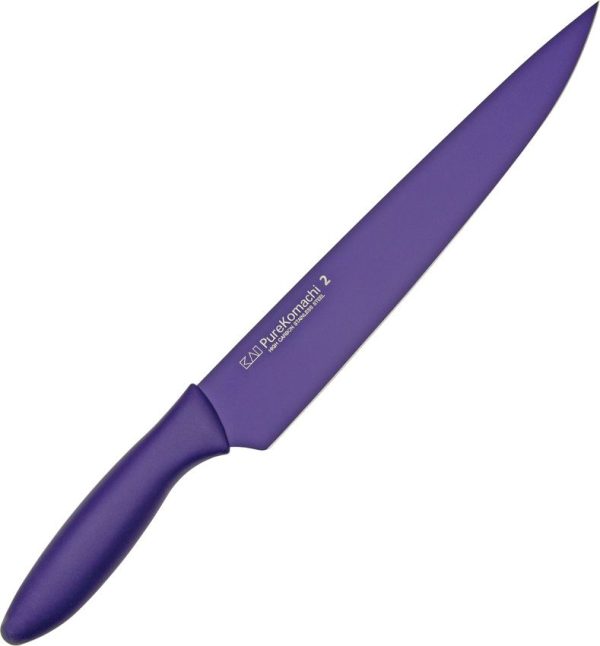 Kai USA Komachi 2 Slicing Knife 9 inch Purple
