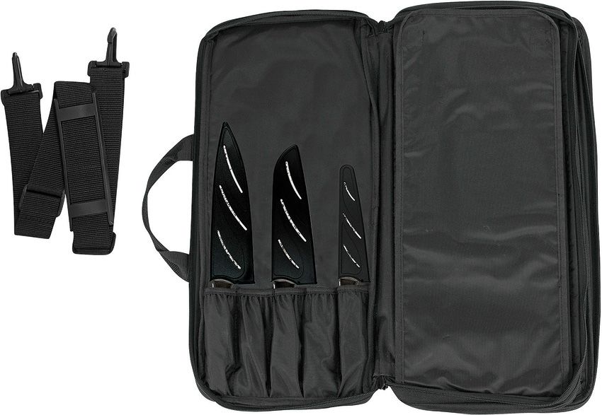 Kai USA 20 Slot Knife Case with Elasticized Pockets