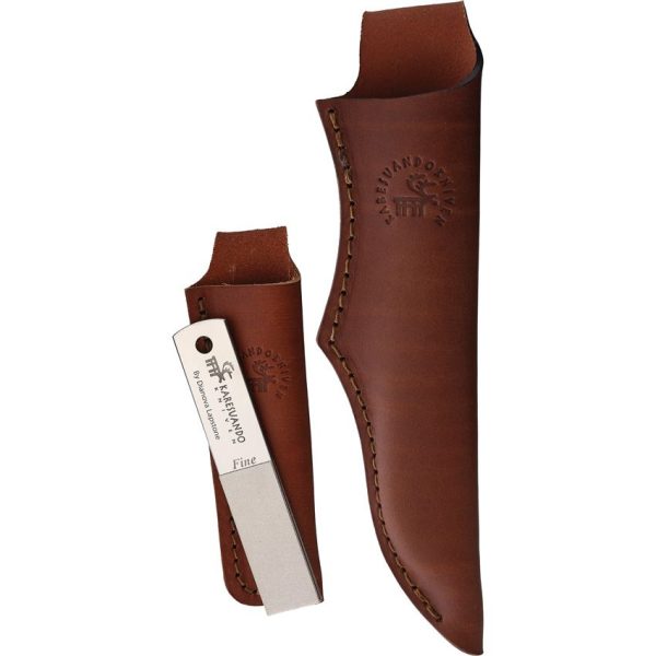 Karesuando Hunter 10 Dense Twist Damasteel Fixed Blade