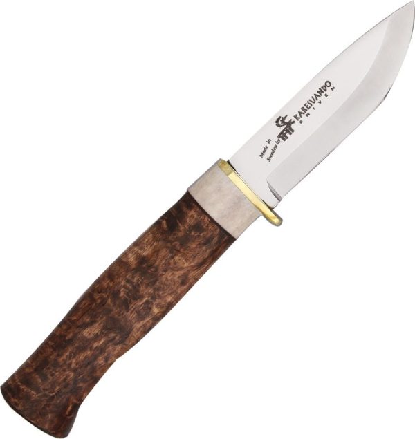 Karesuando Hunter 8 Fixed Blade - Birch Antler Handle