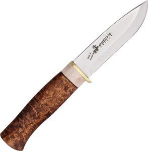 KAR3573.jpg Karesuando Hunter 10 Fixed Blade - Birch Antler Handle