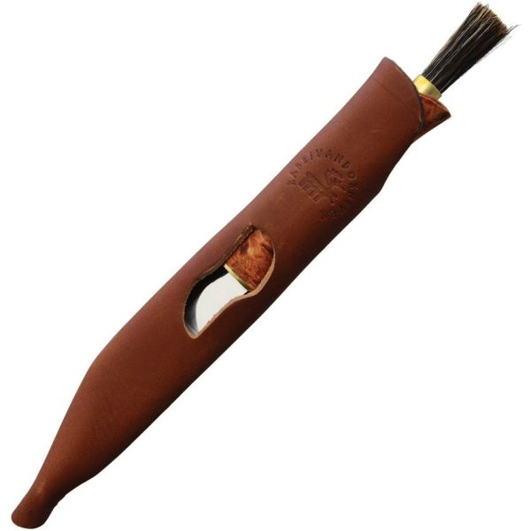 Karesuando Zwampe Mushroom Knife Satin 5Cr13MoV