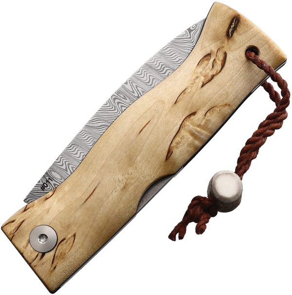 Karesuando Paltsa Lockback Nordic Damasteel Folding Knife