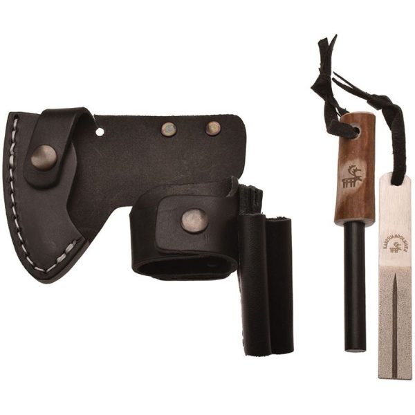 Karesuando Bushcraft Axe Carbon Black Fixed Blade Swedish