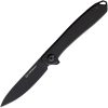 Karbon Tidbit Framelock Black 3" Folding Knife