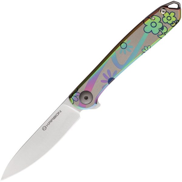 KARB108.jpg Tidbit Framelock Floral