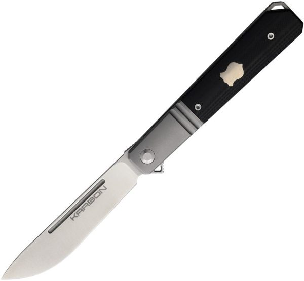 Flatline Framelock Black G10