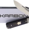 Flatline Framelock Blue CF