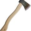 Kanetsune Danro Axe White Fixed Blade SC Steel Oak Handle