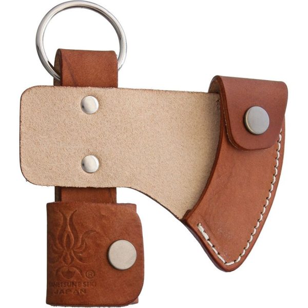 Kanetsune Danro Axe White Fixed Blade SC Steel Oak Handle