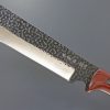Kanetsune Reazen Tou AUS-8 Hammer Etched Fixed Blade