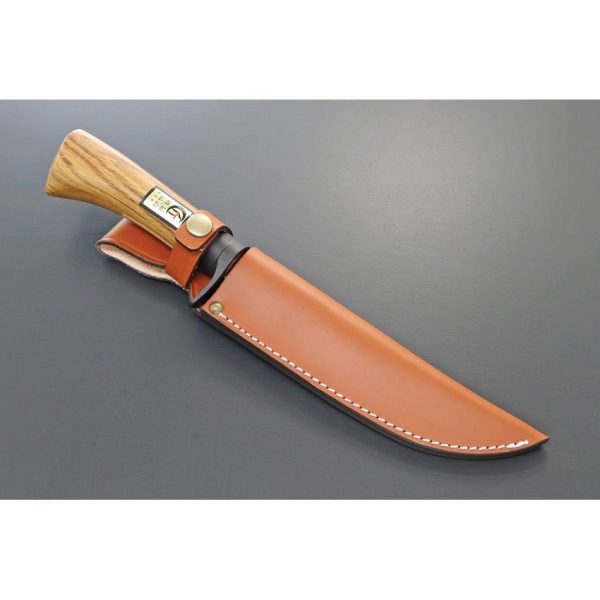 Kanetsune Kuro-One Sanmai Takefu Fixed Blade - Steel Guard