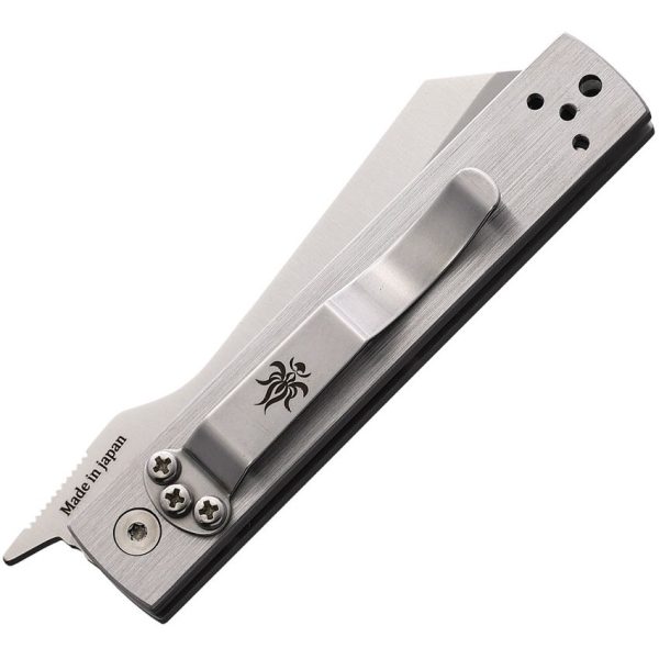 Kanetsune Linerlock Stainless Folding Knife 2.5" Blade Japan