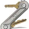 KeyBar Titanium Crosshatch Key Organizer EDC Multi Tool