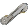 KeyBar Titanium Crosshatch Key Organizer EDC Multi Tool