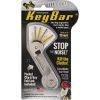 KeyBar Titanium Crosshatch Key Organizer EDC Multi Tool