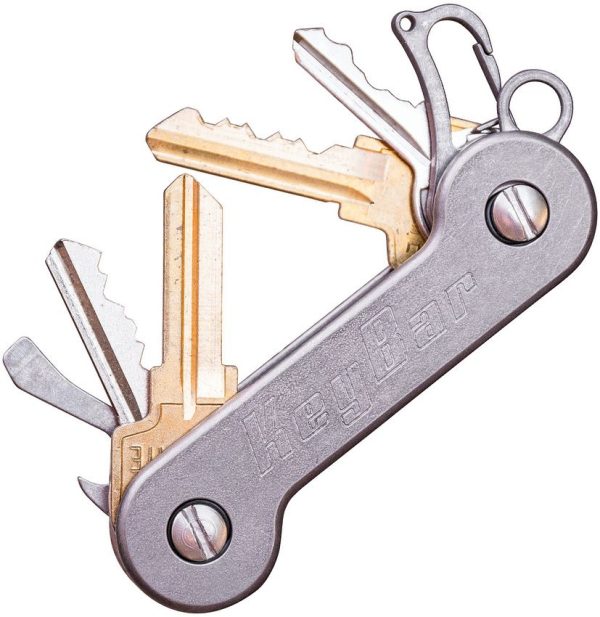 KBR210.jpg KeyBar Titanium Key Organizer Multi-Tool EDC 12-Key Capacity