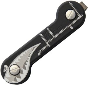 KBR214.jpg KeyBar Bomber Black Anodized - 12-Key Organizer