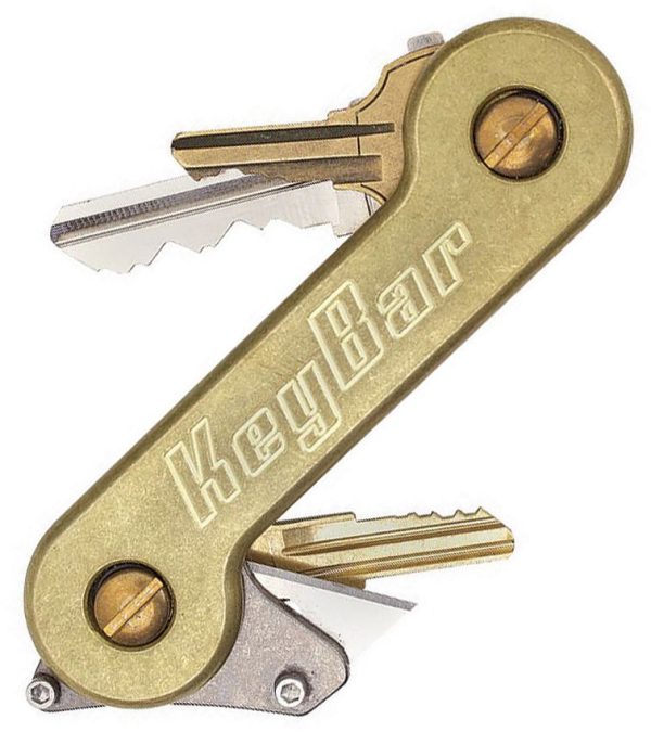KBR221.jpg KeyBar Brass Key Organizer EDC Multi-Tool USA Made 3.5"