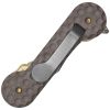 KeyBar Cratered Titanium Key Organizer EDC Multi-Tool