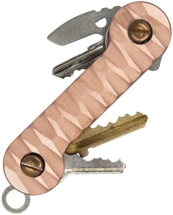 KeyBar Copper Slayer Key Organizer Copper Handle USA Made