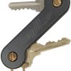 KeyBar Titanium Midnight Gray Key Organizer Clip