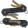 KeyBar Black Gray Flag Aluminum Pocket Clip