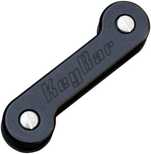 KeyBar Aluminum Black Anodized Key Organizer
