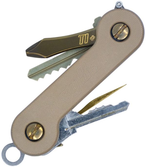 KeyBar G10 Coyote Brown Key Organizer