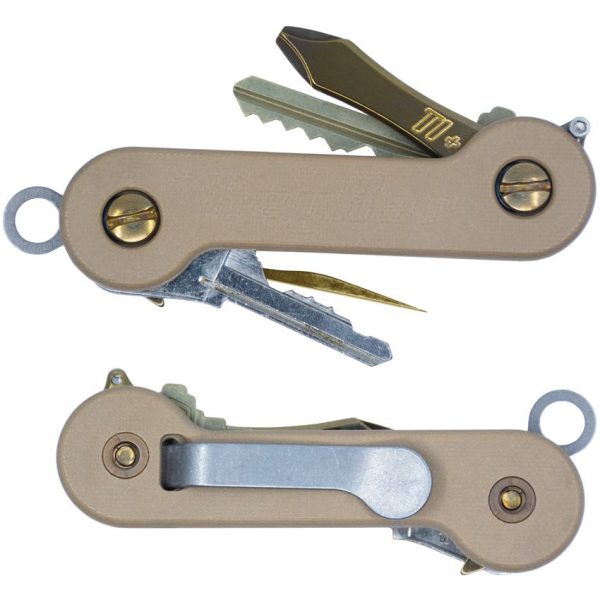KeyBar G10 Coyote Brown Key Organizer