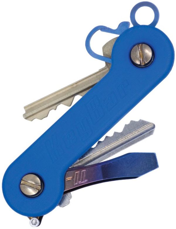 KBR264.jpg KeyBar G10 Blue Key Organizer - 3.5 inches