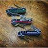 KeyBar Aluminum UV Thin Line Blue Key Organizer