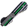 KeyBar Aluminum UV Thin Line Green Key Organizer