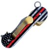 KeyBar Aluminum UV Thin Line Red Key Organizer