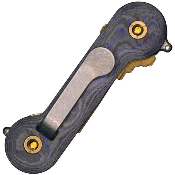 KBR275_add_01.jpg KeyBar Camo Carbon Fiber Purple Key Organizer