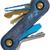 KBR276.jpg KeyBar Camo Carbon Fiber Blue Key Organizer