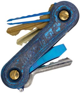 KBR276.jpg KeyBar Camo Carbon Fiber Blue Key Organizer