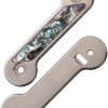 KeyBar Ti Abalone Titanium Key Organizer