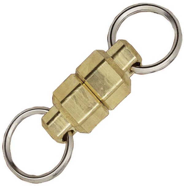 KBR409.jpg KeyBar MagNut Brass - Magnetic Split Ring