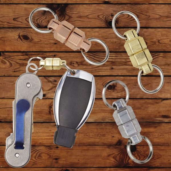 KBR409_add_01.jpg KeyBar MagNut Brass - Magnetic Split Ring