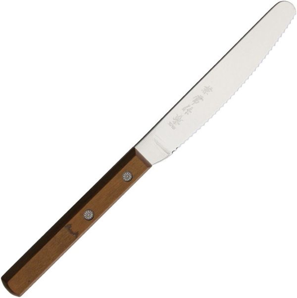 Kanetsune Spread Knife - Serrated AUS-8 4.5 inches