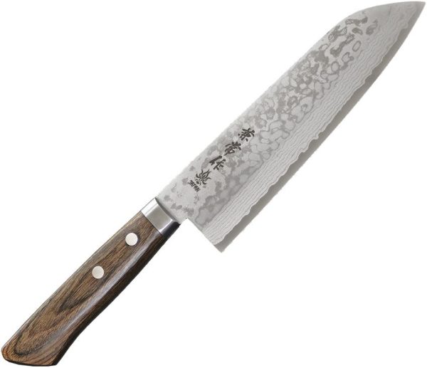 Kanetsune Sairyu Santoku 165mm - Damascus Steel