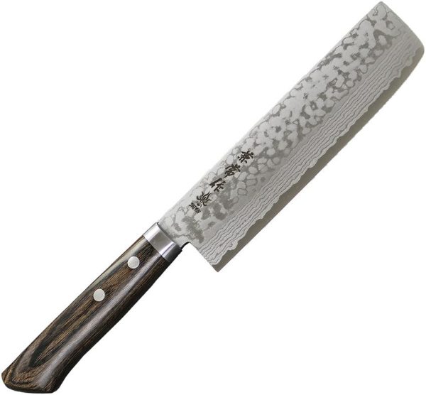 Kanetsune Sairyu Usubagata 165mm - Damascus Blade