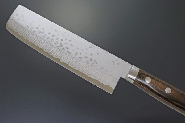 Kanetsune Sairyu Usubagata 165mm - Damascus Blade