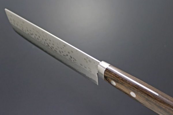 Kanetsune Sairyu Usubagata 165mm - Damascus Blade