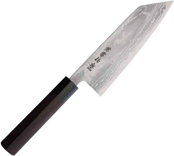 KC465.jpg Kanetsune Kiritsuke Chef's Knife - 11 Layer Damascus
