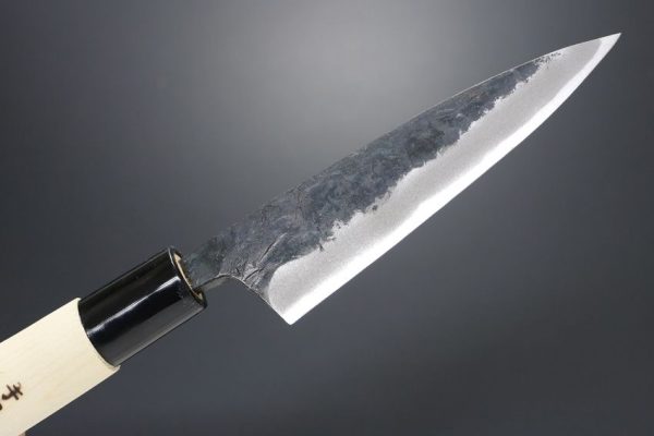 Kanetsune Sakana Sabaki 120mm Fixed Blade Blue Steel Japanese Knife
